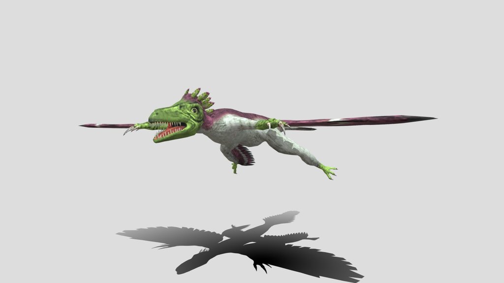 Jurassic Park Arcade 2015 Microraptor