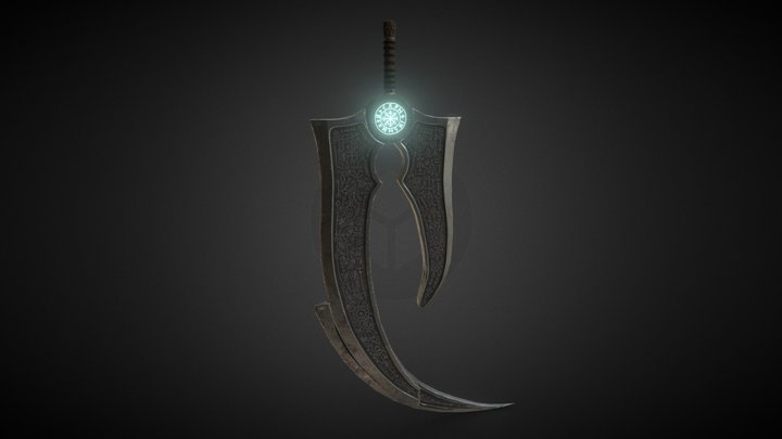 Valhalla's Sword 3D Model