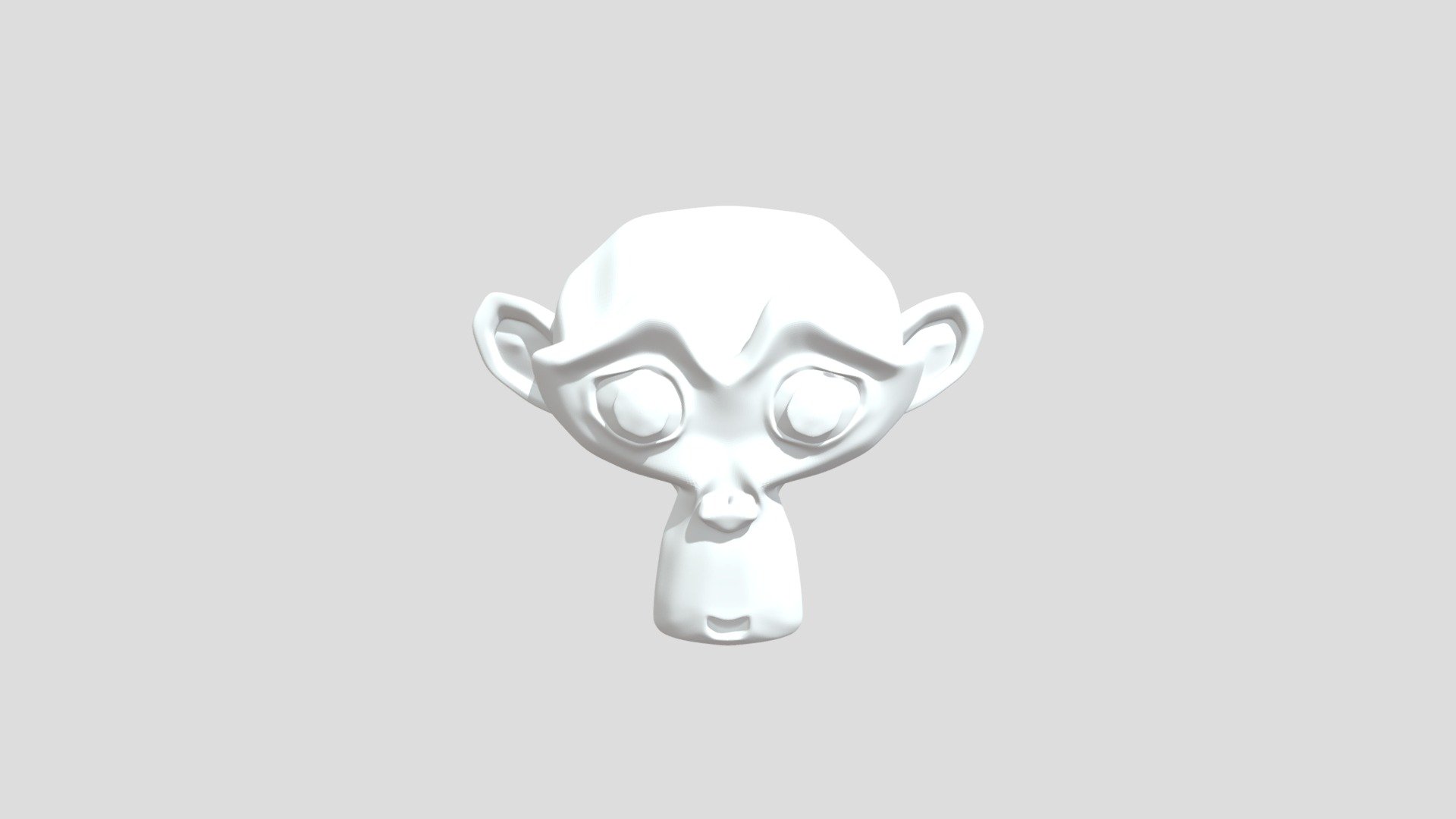 High Poly Blender Monkey (Suzanne) - Download Free 3D model by ...