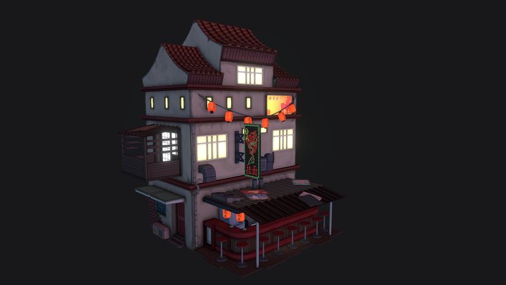 Kong Noodles 3D Model
