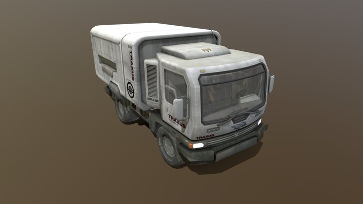 Halo Reach civilian truck – Modello 3D gratuito STL