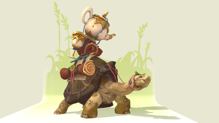 Khoa Viet Turtle 3D Model