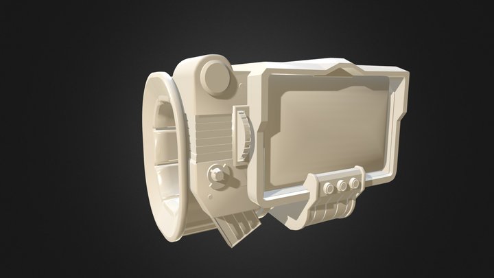 Concept Pip-Boy 3D Model