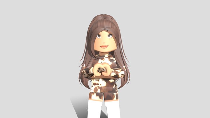 pose coração 3D Model