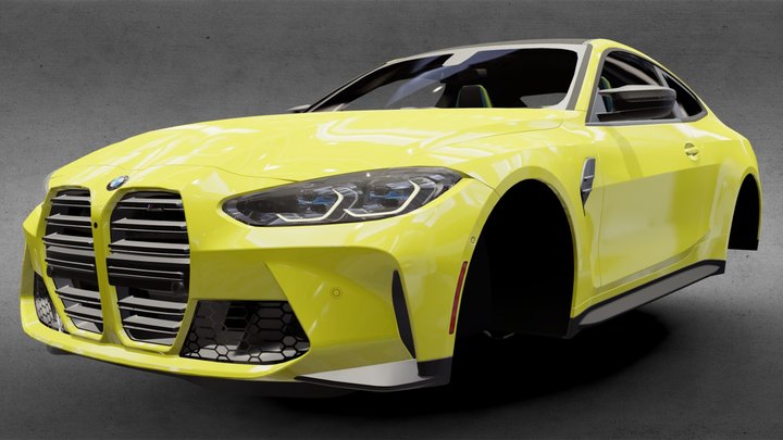 [Real Racing 3] 2021 BMW M4 – Modello 3D gratuito STL
