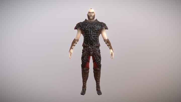 Knight warrior 3D Model