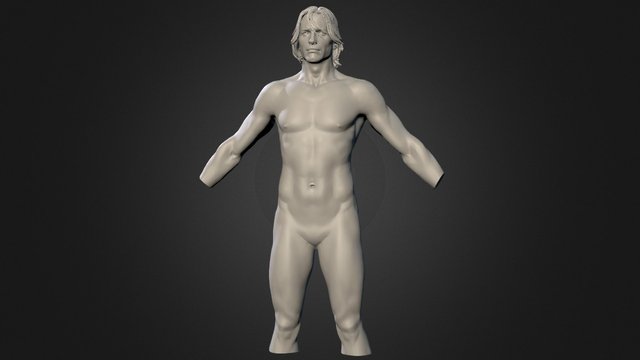 Man Torso 3D Model