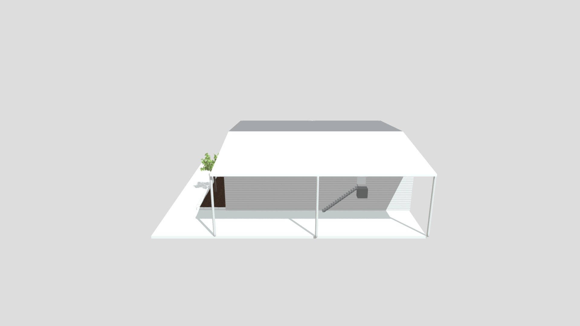 Empty neighborhood house - Download Free 3D model by Home Design 3D ...