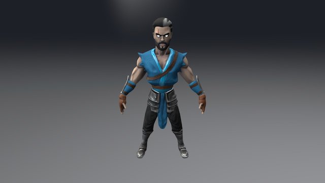 Chinese_Warrior 3D Model