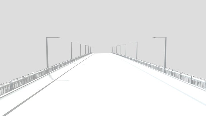 3D Model - Wonkův most 3D Model