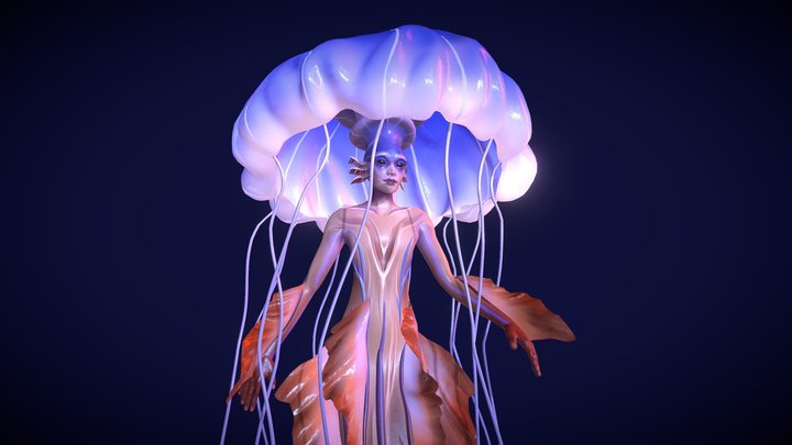 The Jellymaid 3D Model
