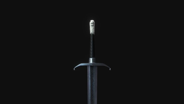 Longclaw sword (Game of Thrones) 3D Model