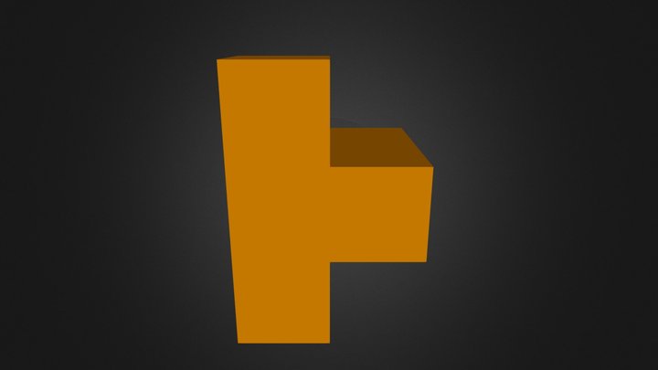 Orange part 3D Model