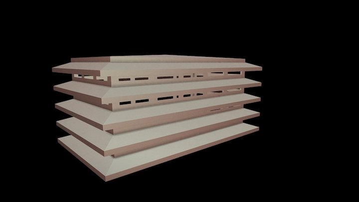Флюгарка-гранд Плоский арт GPL-1 3D Model