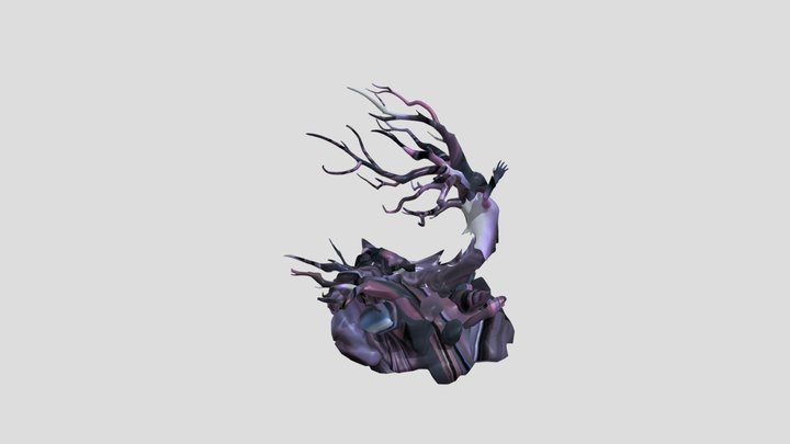 The Herald Tree - Original by Cradle Of The Cube 3D Model