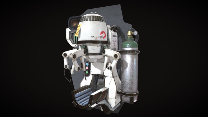 GAP - Hijacked medbot 3D Model