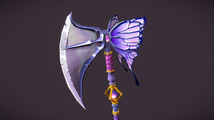 The Nymph's Blade - DAE Weaponcraft 3D Model