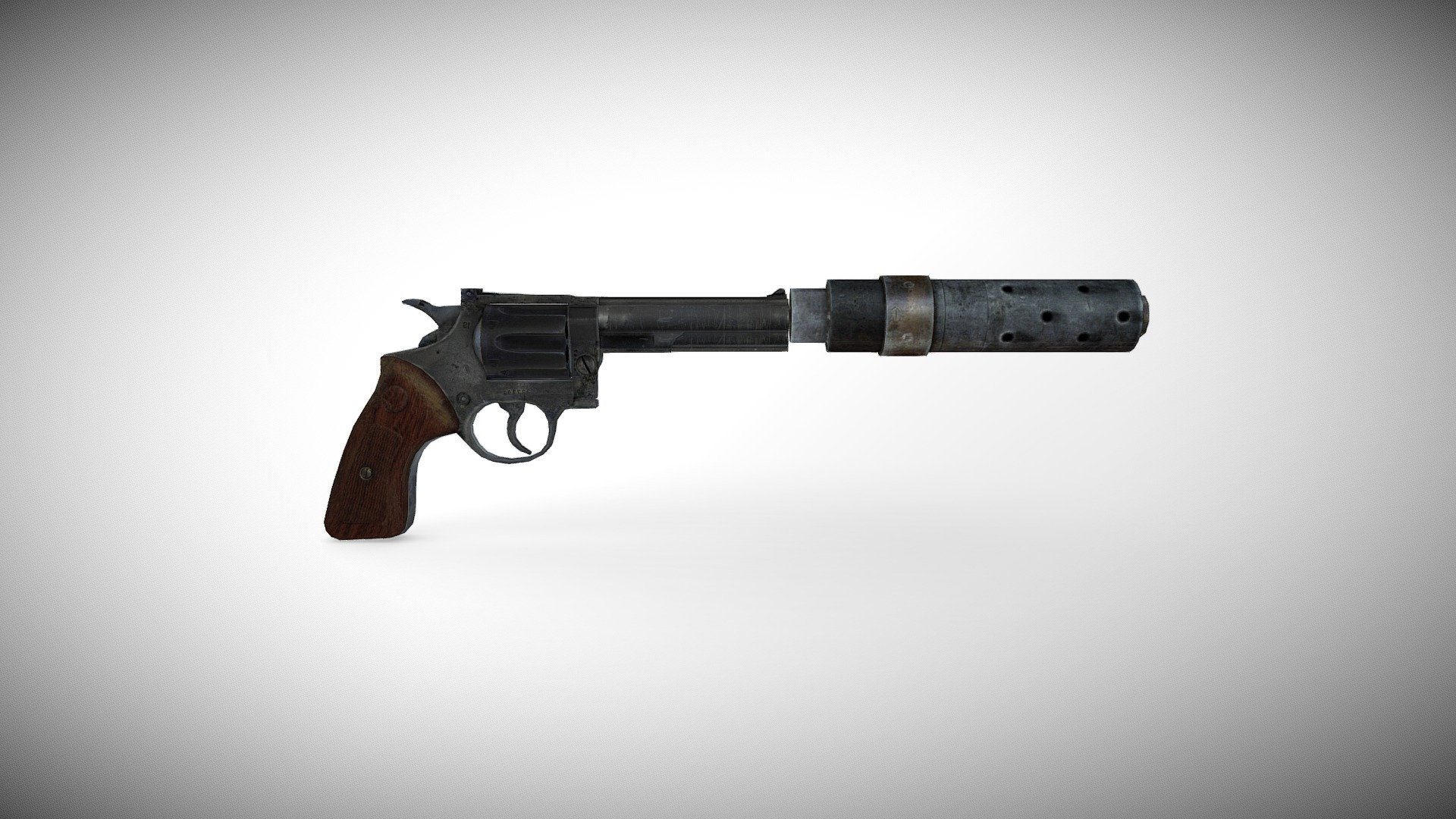 Revolver #2 Metro : Last Light - Download Free 3D model by Rika ...