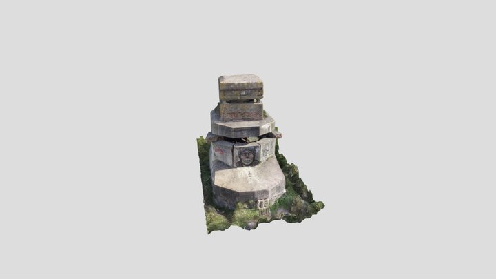 tour coordonnées de tir - France - Fort Vert 3D Model