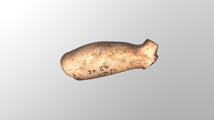Clay Pipe Type 8 (Parsons 1996.902) 3D Model
