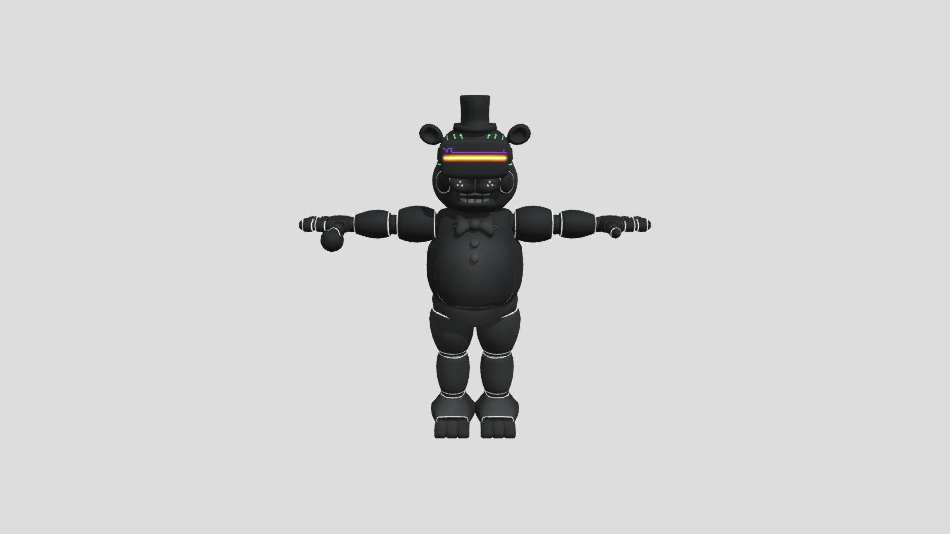 FNAF AR - Toy Freddy VR - Download Free 3D model by HAFIZ1348 [397a099 ...