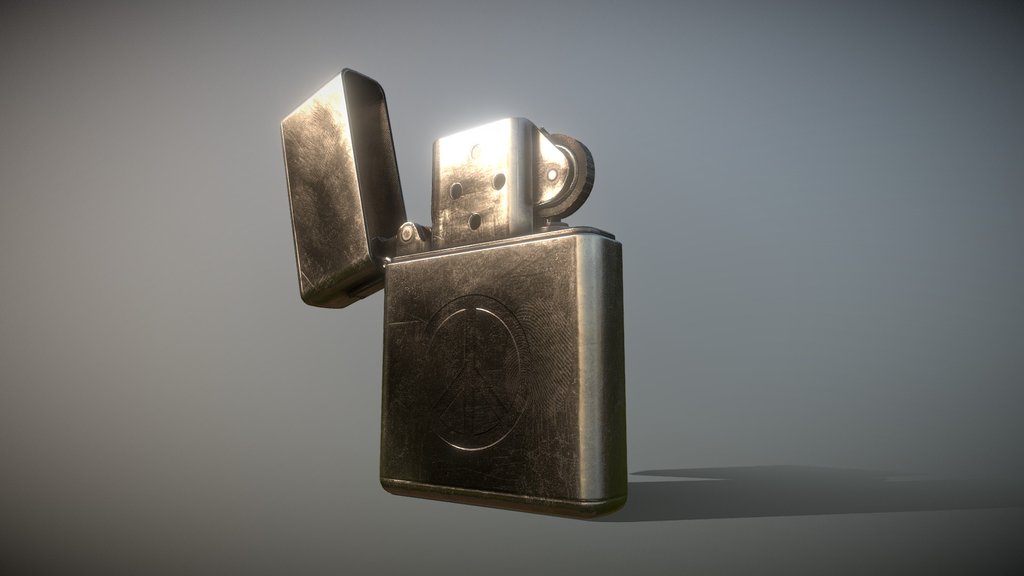 Zippo Lighter - 60s Style, Vietnam War Era