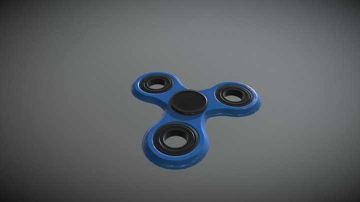Fidget spinner 3D Model