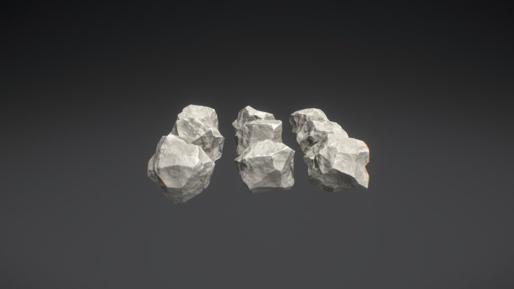 Rocks - 3D model by Sergey (@thinkingpolygon) [397cf73] - Sketchfab