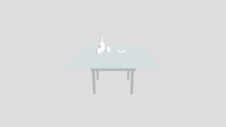 Bodegón 2 - Daniela Fungairiño 3D Model