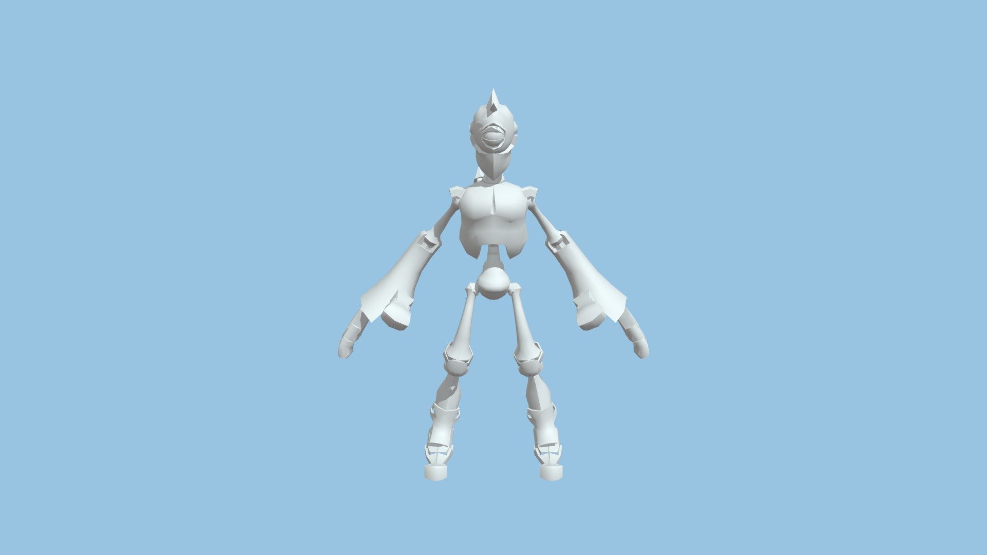 FBX_Robot_02 (Low poly Sketch) — Sketchfab embed 3D viewer