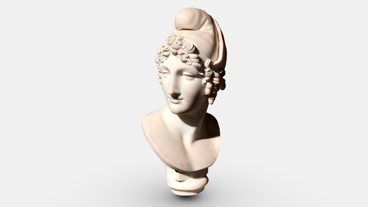 “Bust of Paris” by Antonio Canova 3D Model