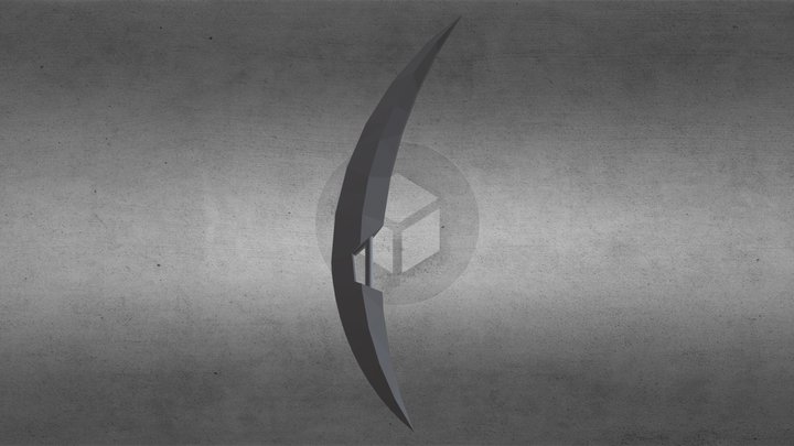 Halfmoon Blade 3D Model