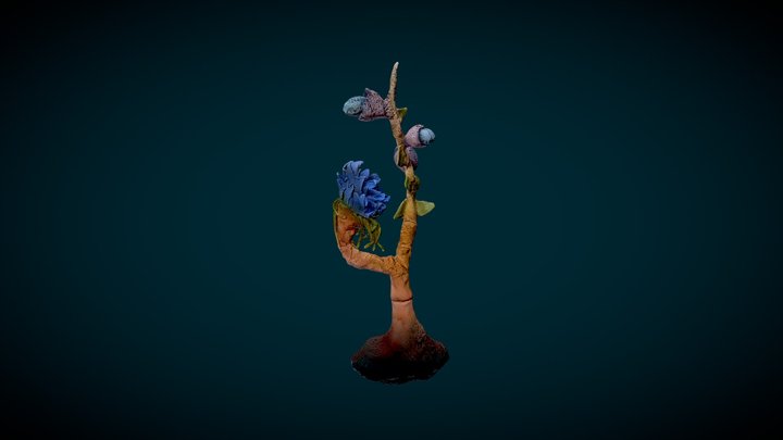 Oneiric Flora - La Barbosa 3D Model