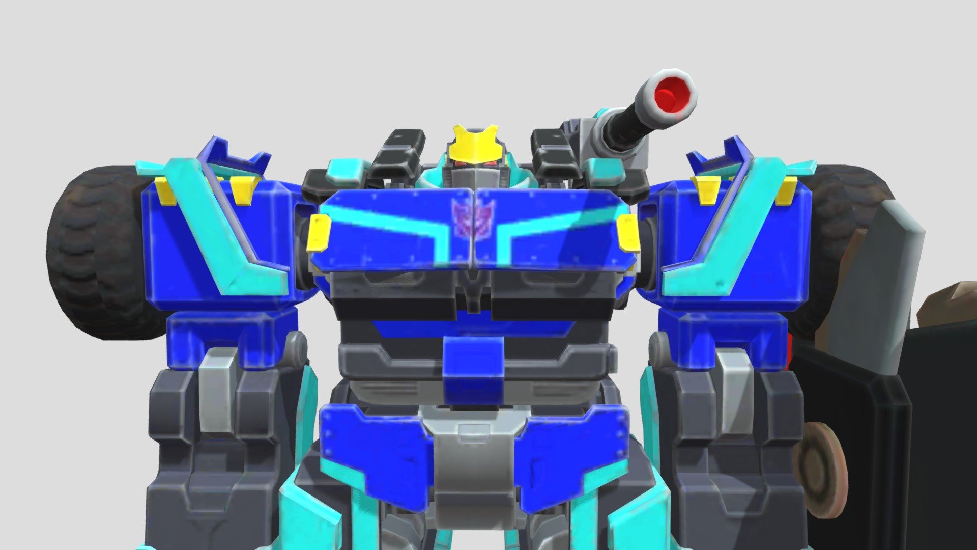 Heavy Metal Decepticon Shield