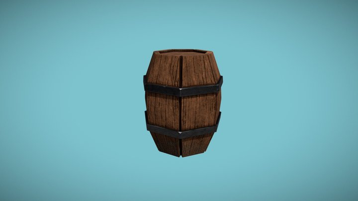 Barrel 3D Model
