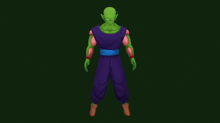 比克无披风简模 3D Model