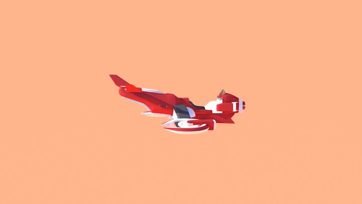 Keith's Hoverbike 3D Model
