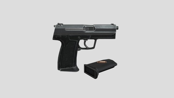 USP GUN 3D Model