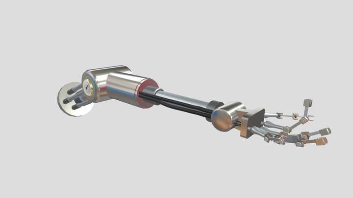 Robotic Arm 3D Model