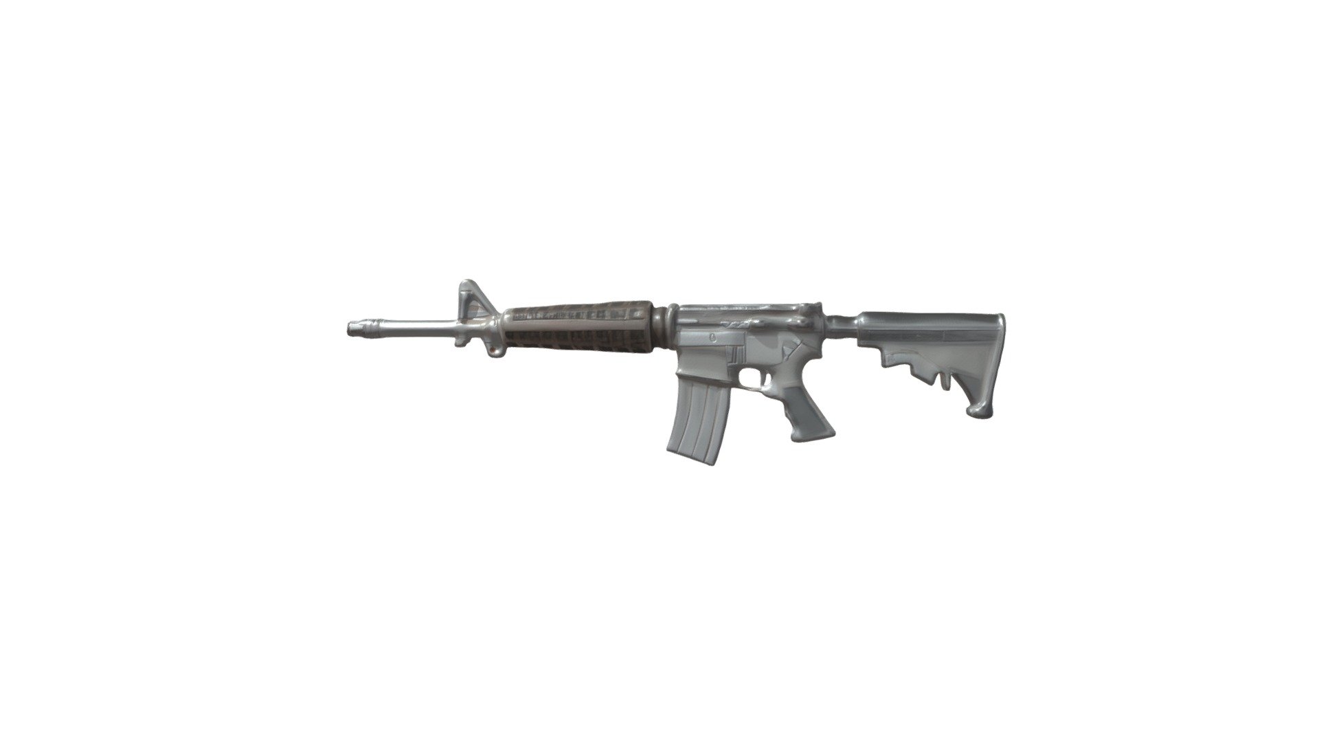 AR-15 Assault rifle - 3D model by Márcio Costa (@gordini.1997.marcio ...
