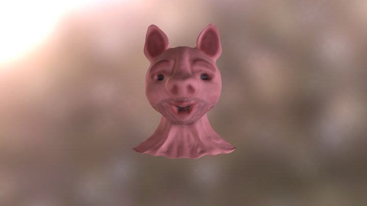 Piggyman 3D Model