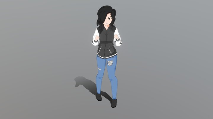 delinquent posed n adjustments 3D Model