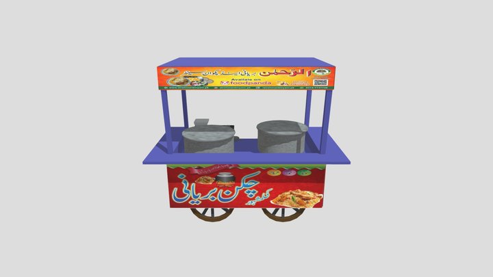 Biryani Stall 3D Model
