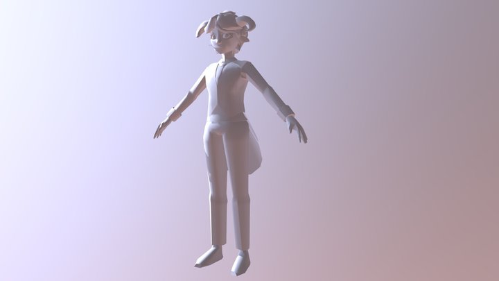 Sheep Boy 3D Model