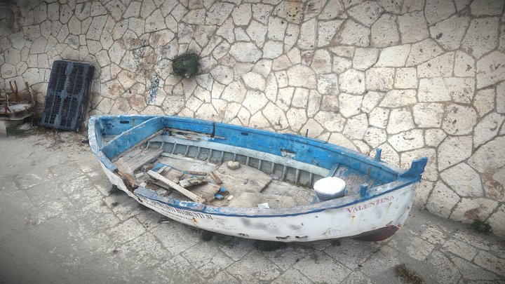Italy, Otranto, Old boat – Modello 3D gratuito STL