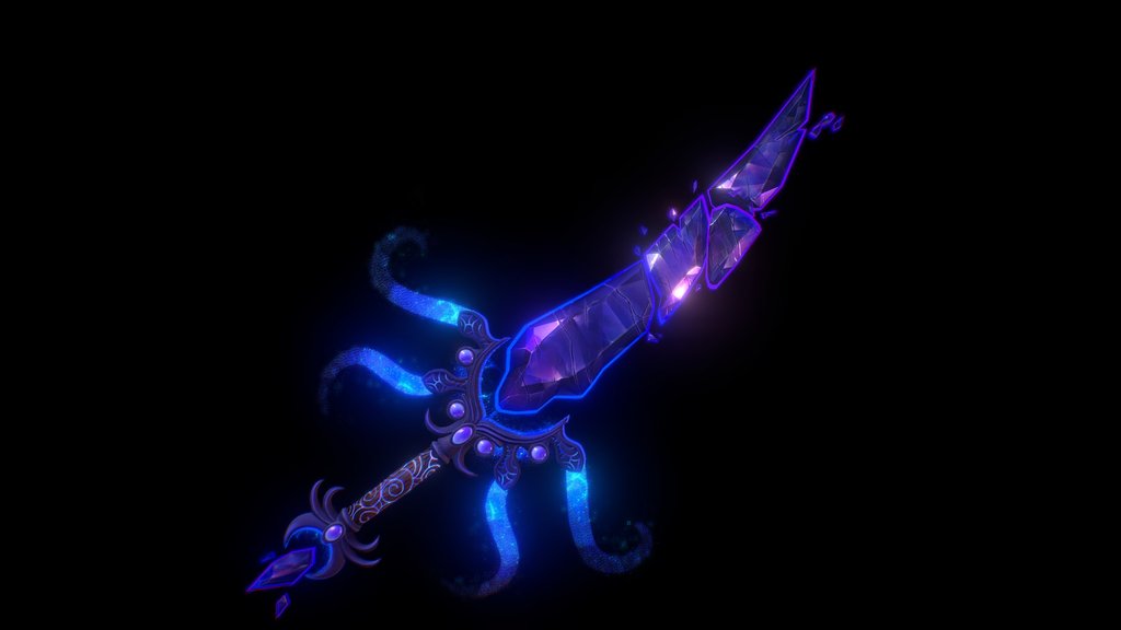Ebonchill Magic Sword