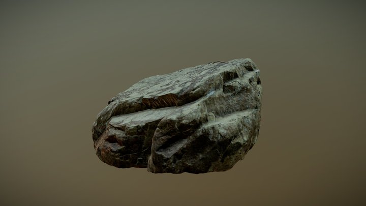 rock Photogrammetry 3D Model