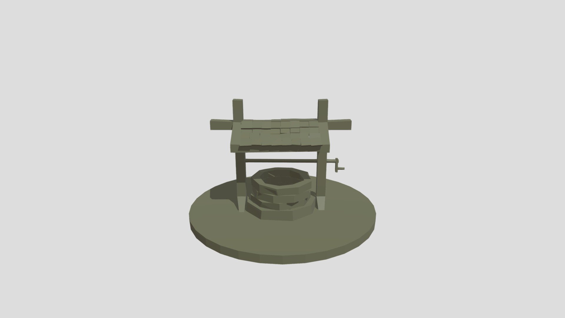 Low Poly Well(Free Download)