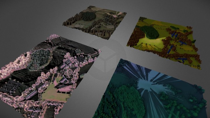4 Dix Park Viewsheds 3D Model