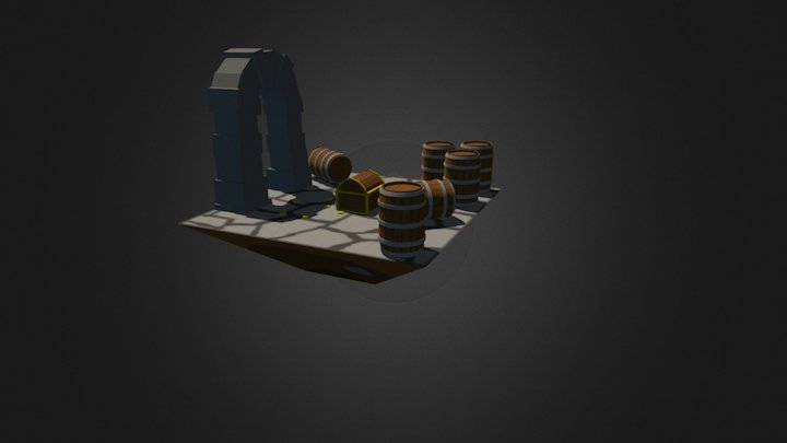 Treasure Room 3D Model